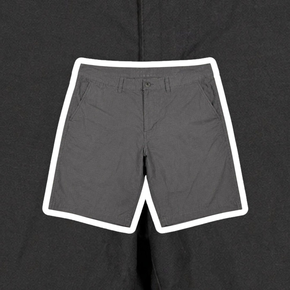 BKE Hybrid Performance Shorts Mens 32 Dark Gray Polyester Standard Fit
